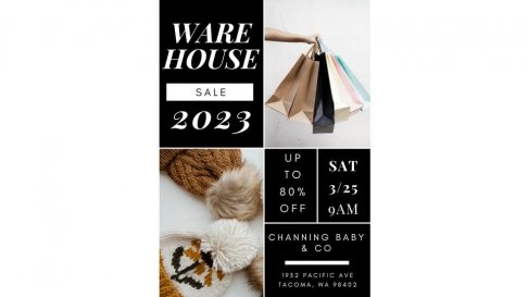 Channing Baby & Co. WAREHOUSE SALE