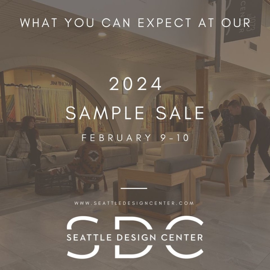 Seattle Design Center 2024 Sample Sale