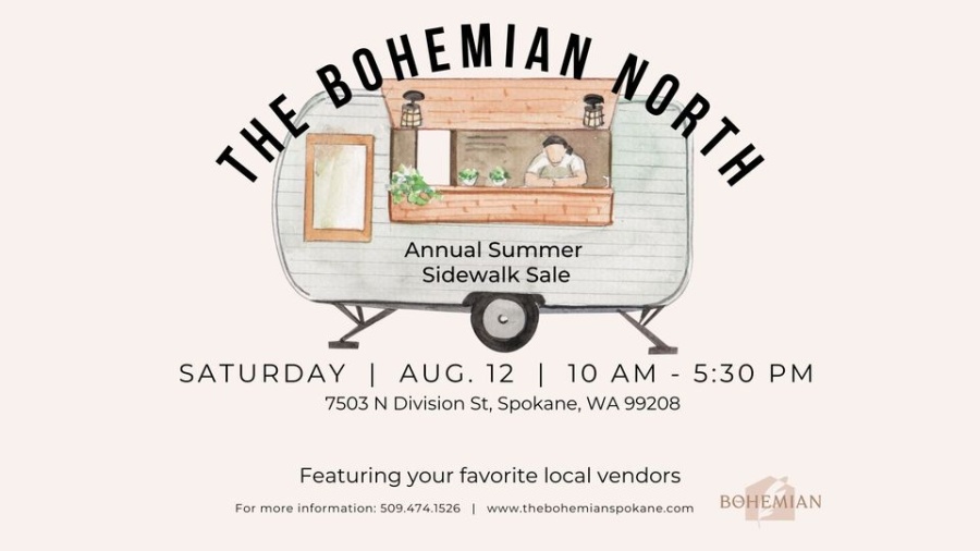 The Bohemian North Summer Sidewalk Sale