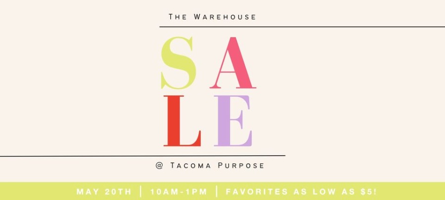 Purpose Boutique Tacoma Warehouse Sale