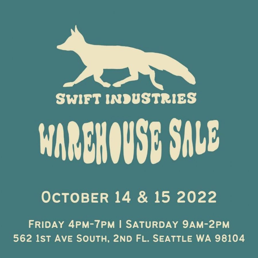 Swift.Industries Fall Warehouse Sale